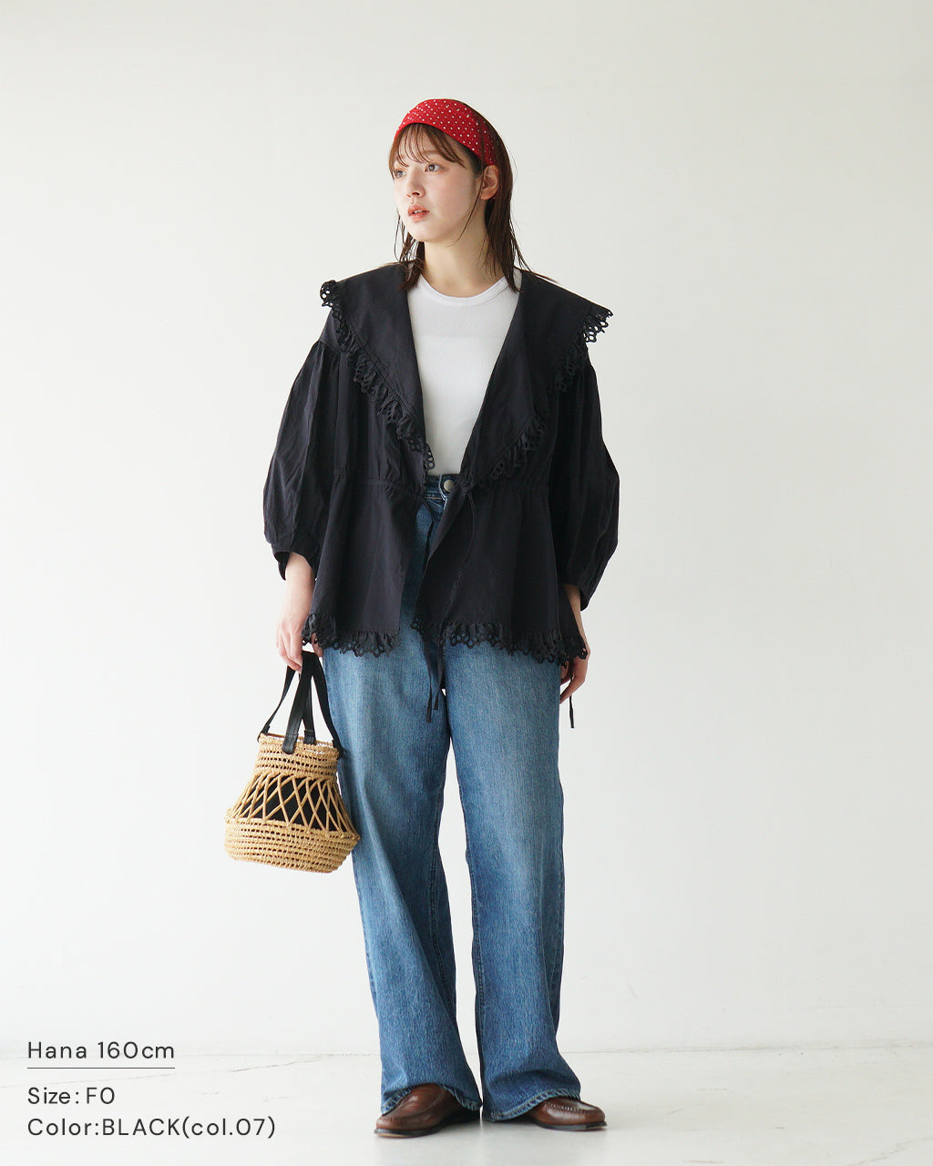 THE SHINZONE シンゾーン カシュクールブラウス CACHE COUER BLOUSE コットン レース シャツ ヴィンテージ風 ギャザー 25SMSBL02 【送料無料】