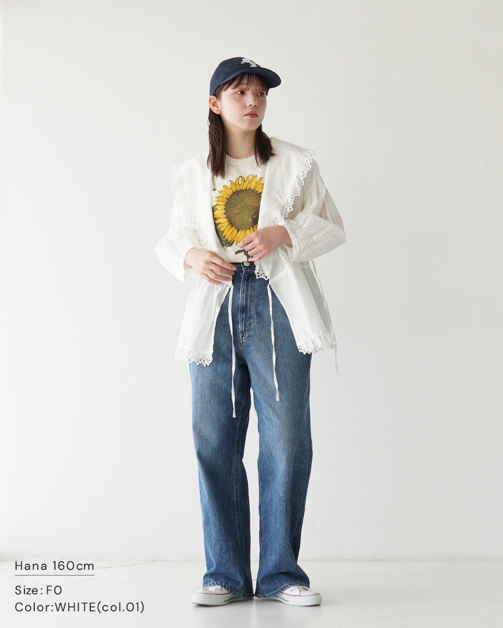 THE SHINZONE シンゾーン カシュクールブラウス CACHE COUER BLOUSE コットン レース シャツ ヴィンテージ風 ギャザー 25SMSBL02 【送料無料】