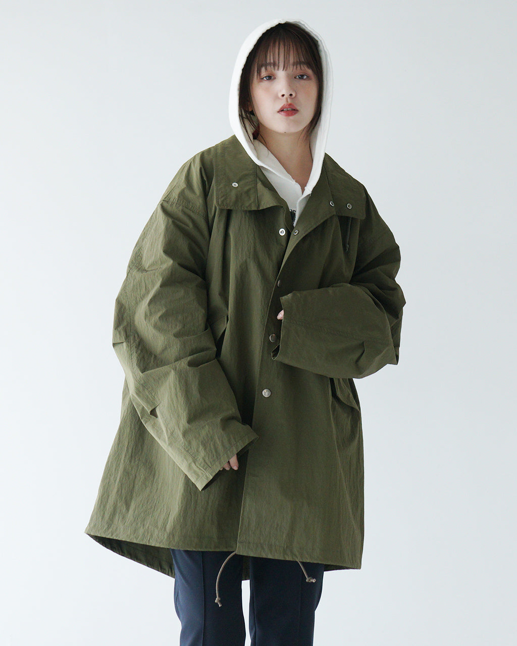 ライト モッズコート LIGHT MODS COAT アウター スタンドカラー ハイネック 25SMSCO03