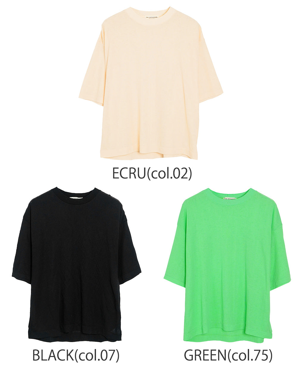 【SALE!40%OFF】THE SHINZONE シンゾーン シアー ガーゼ ハーフスリーブTシャツ SHEER GAUZE HALF SLEEVE TEE 半袖 クルーネック プルオーバー 日本製 25SMSCU01