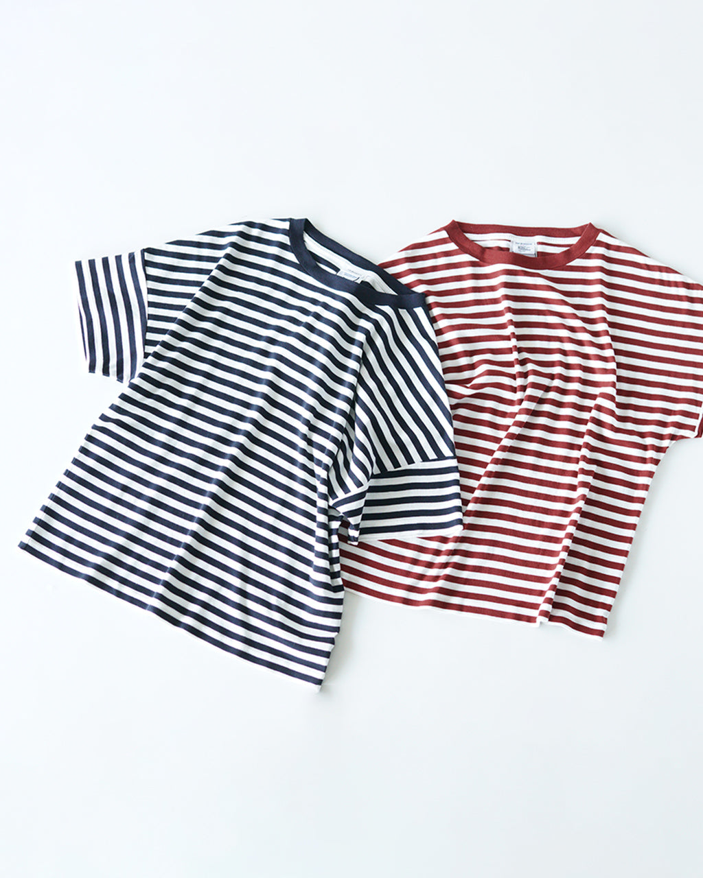 THE SHINZONE 신존 스트라이프 하프 슬리브 T셔츠 보더 T셔츠 FRENCH STRIPED HALF SLEEVE TEE 25SMSCU05【무료우송】