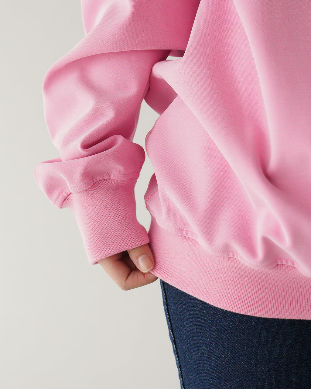 THE SHINZONE 신존 푸드 파커 FIBRIL TWILL JERSEY HOODIE 피브릴 트윌 저지 오버사이즈 25SMSCU10【무료우송】