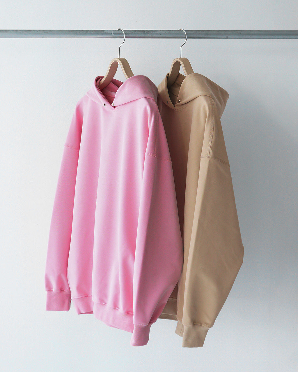 THE SHINZONE 신존 푸드 파커 FIBRIL TWILL JERSEY HOODIE 피브릴 트윌 저지 오버사이즈 25SMSCU10【무료우송】