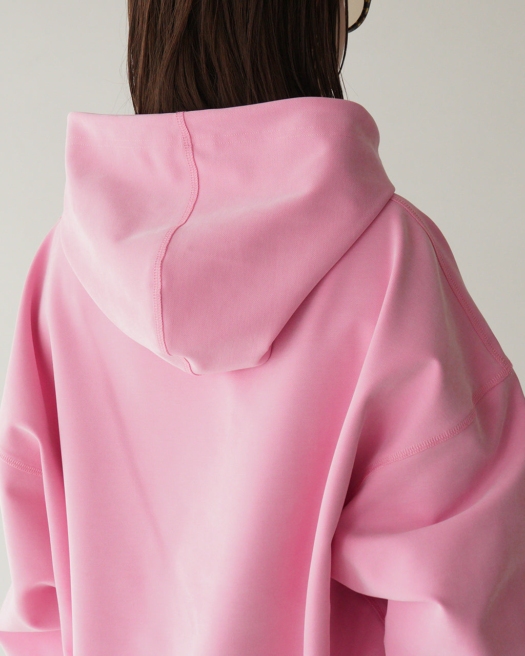 THE SHINZONE 신존 푸드 파커 FIBRIL TWILL JERSEY HOODIE 피브릴 트윌 저지 오버사이즈 25SMSCU10【무료우송】