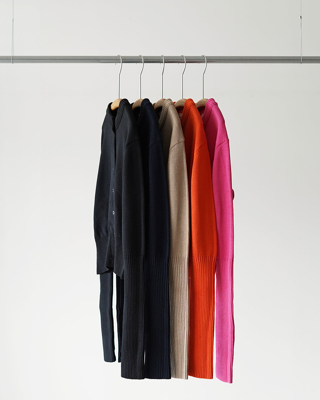 COTTON LONG RIB CARDIGAN 25SMSNI01