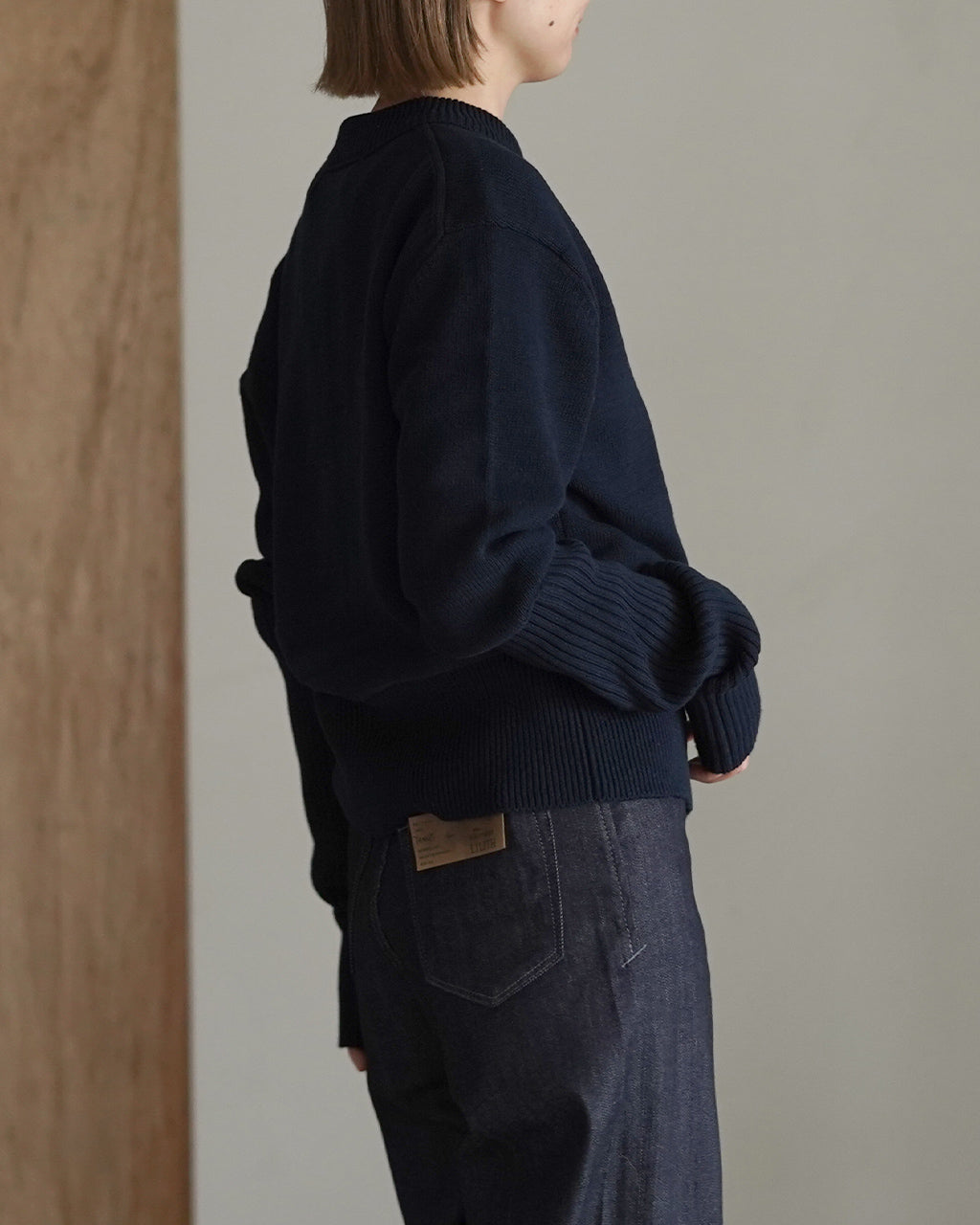 COTTON LONG RIB CARDIGAN 25SMSNI01