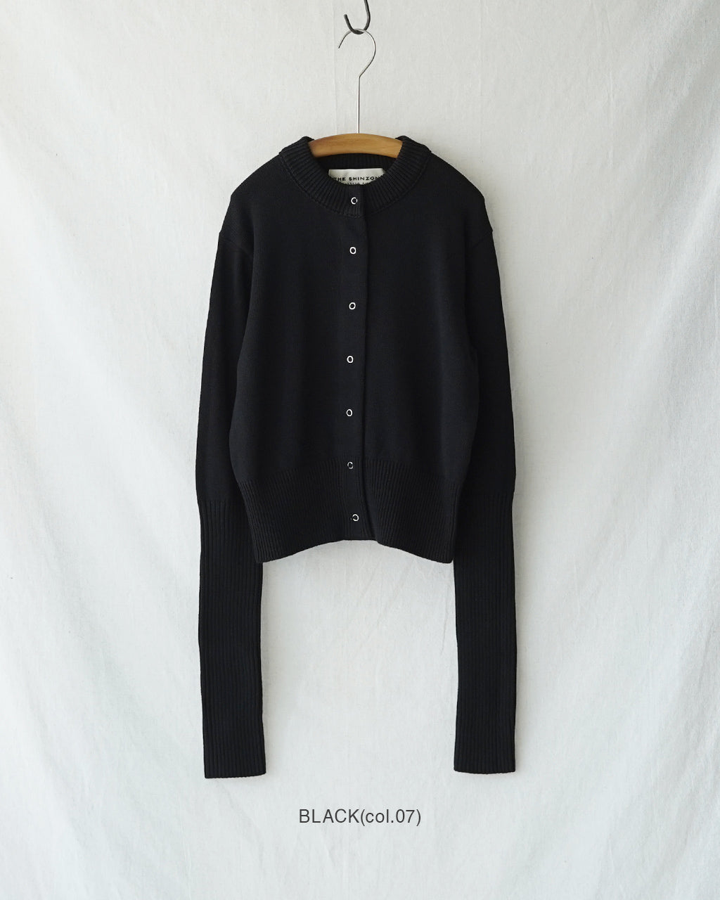 COTTON LONG RIB CARDIGAN 25SMSNI01