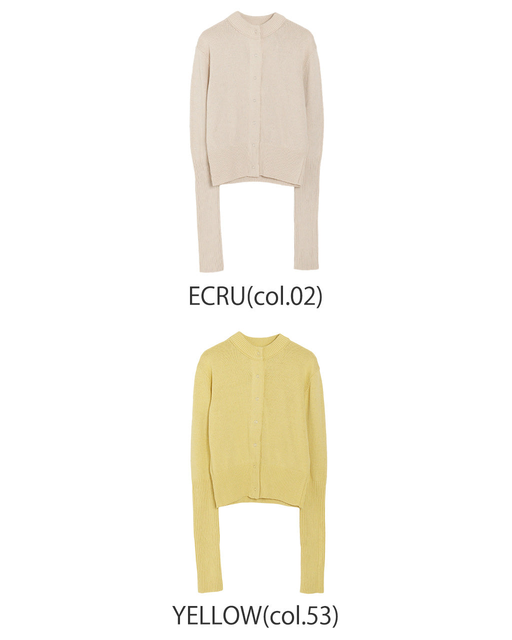 THE SHINZONE 신존 코튼 롱 그리브 가디건 COTTON LONG RIB CARDIGAN 핑거 홀 첨부 쇼트 길이 25SMSNI01【무료우송】