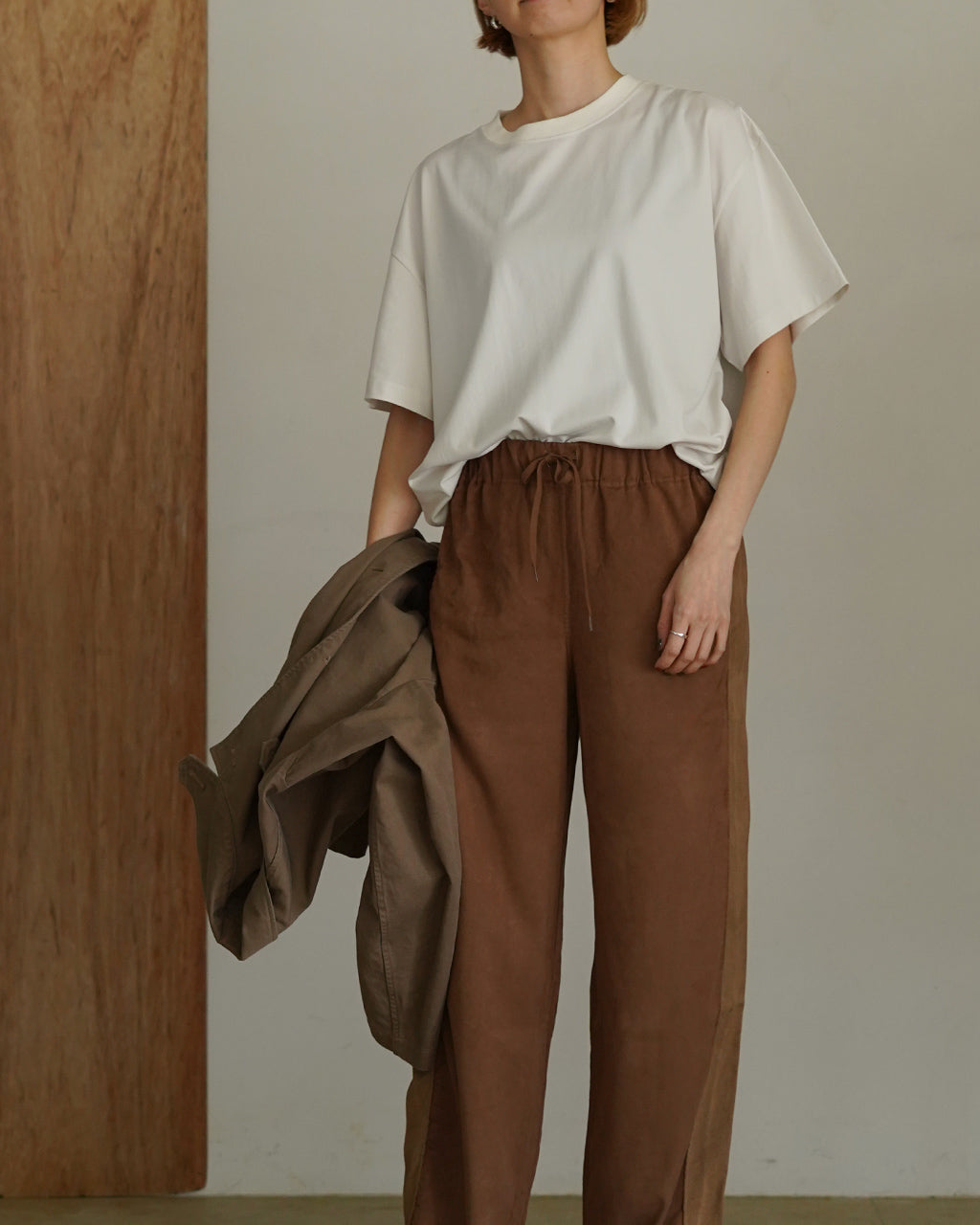 FIBRIL HALF SLEEVE TEE 26SMSCU04