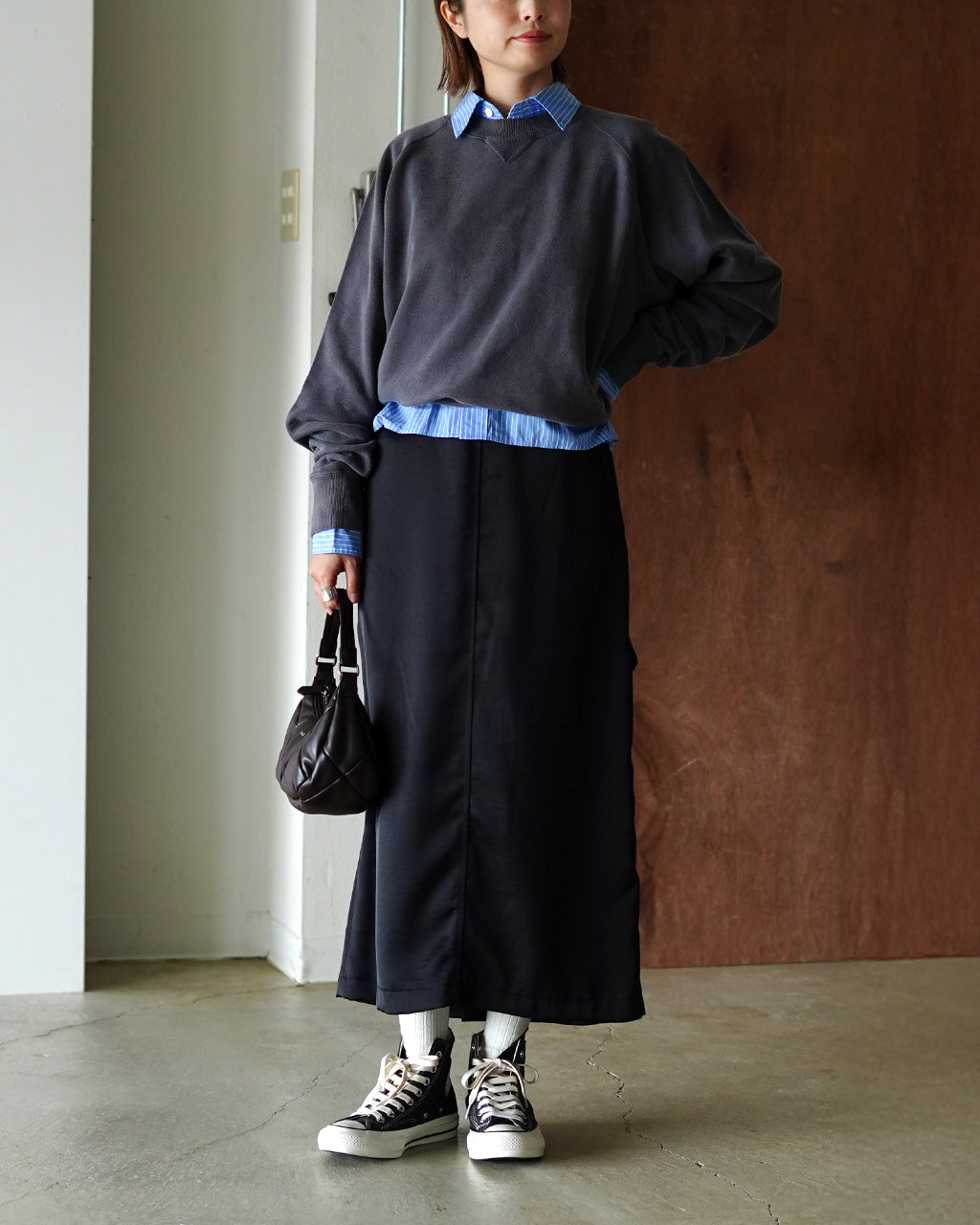 GARMENT DYED SWEATSHIRT 26SMSCU05