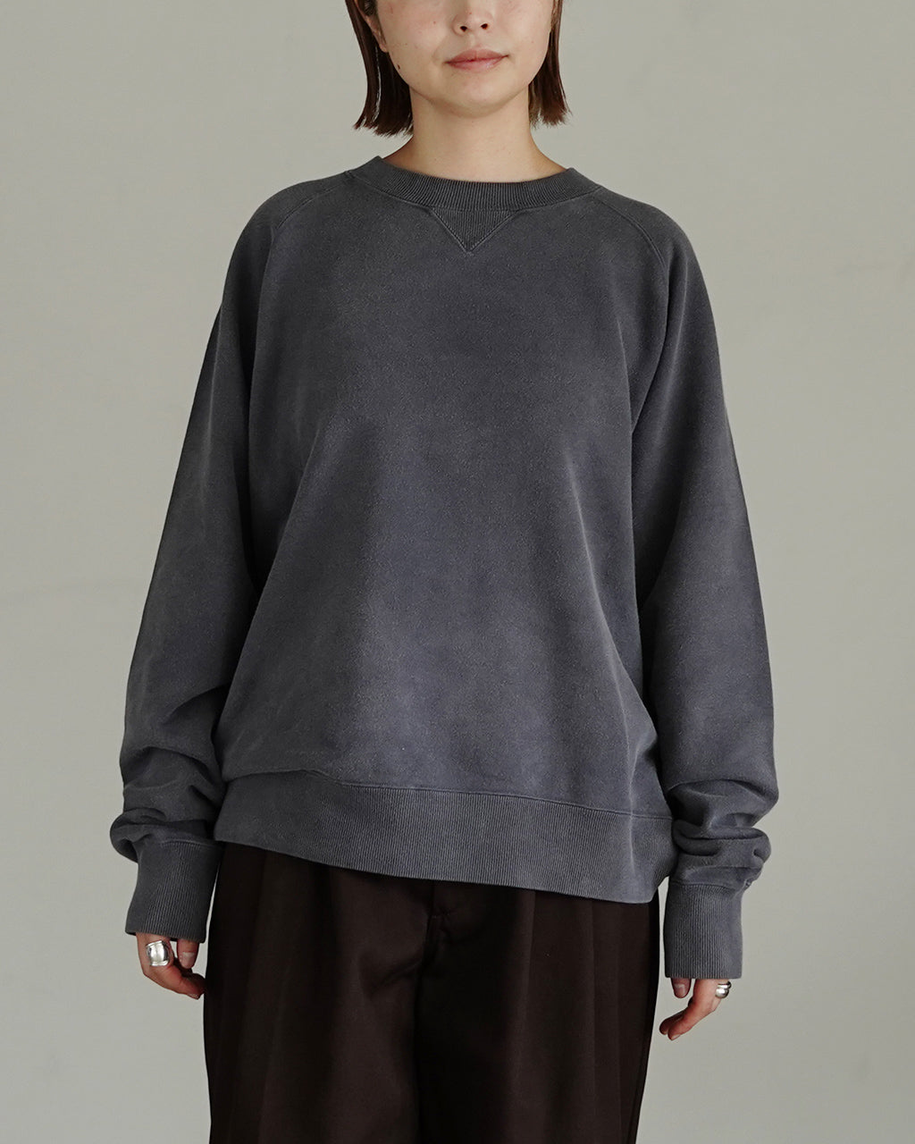 GARMENT DYED SWEATSHIRT 26SMSCU05