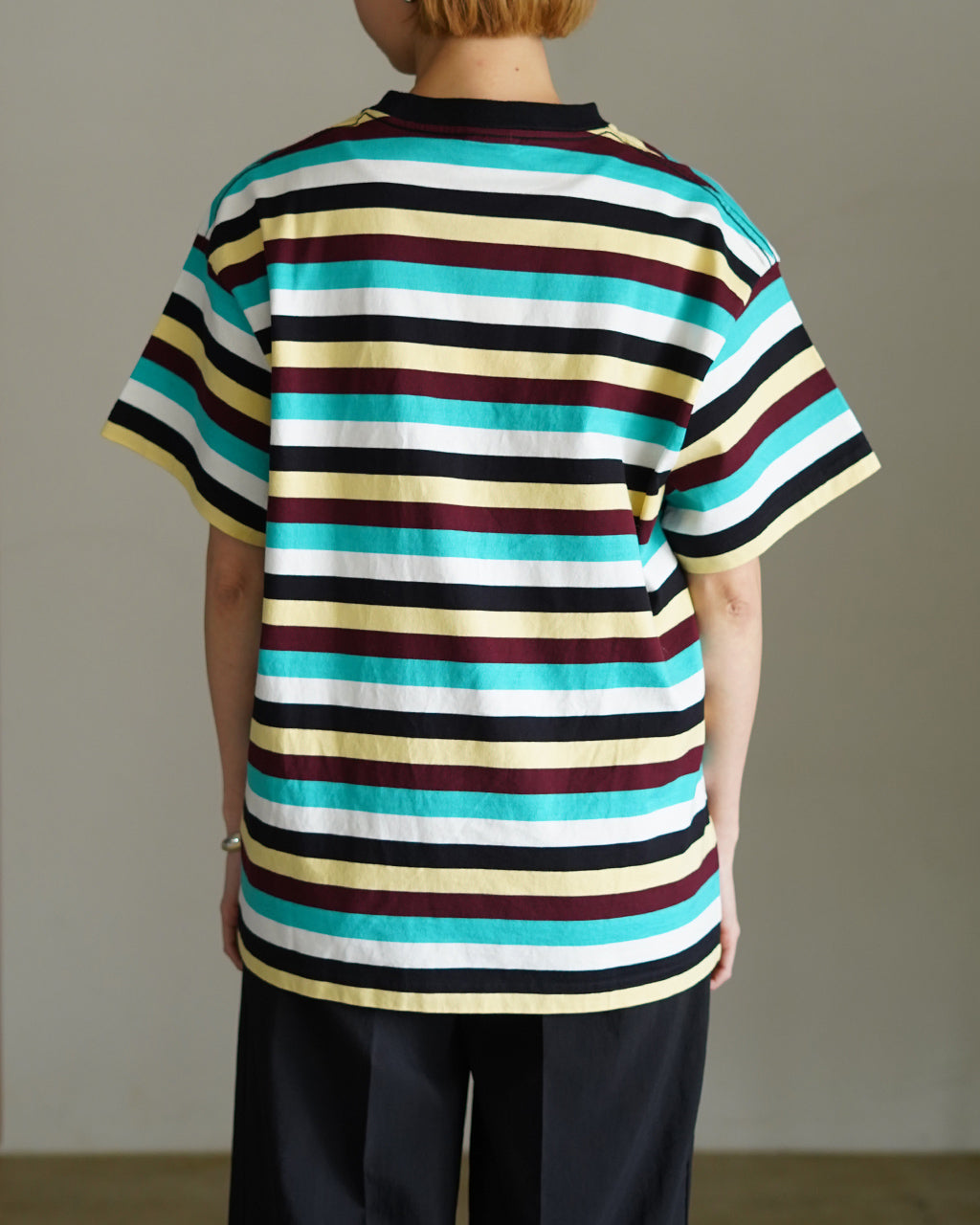 MULTI STRIPED JERSEY TEE 26SMSCU14