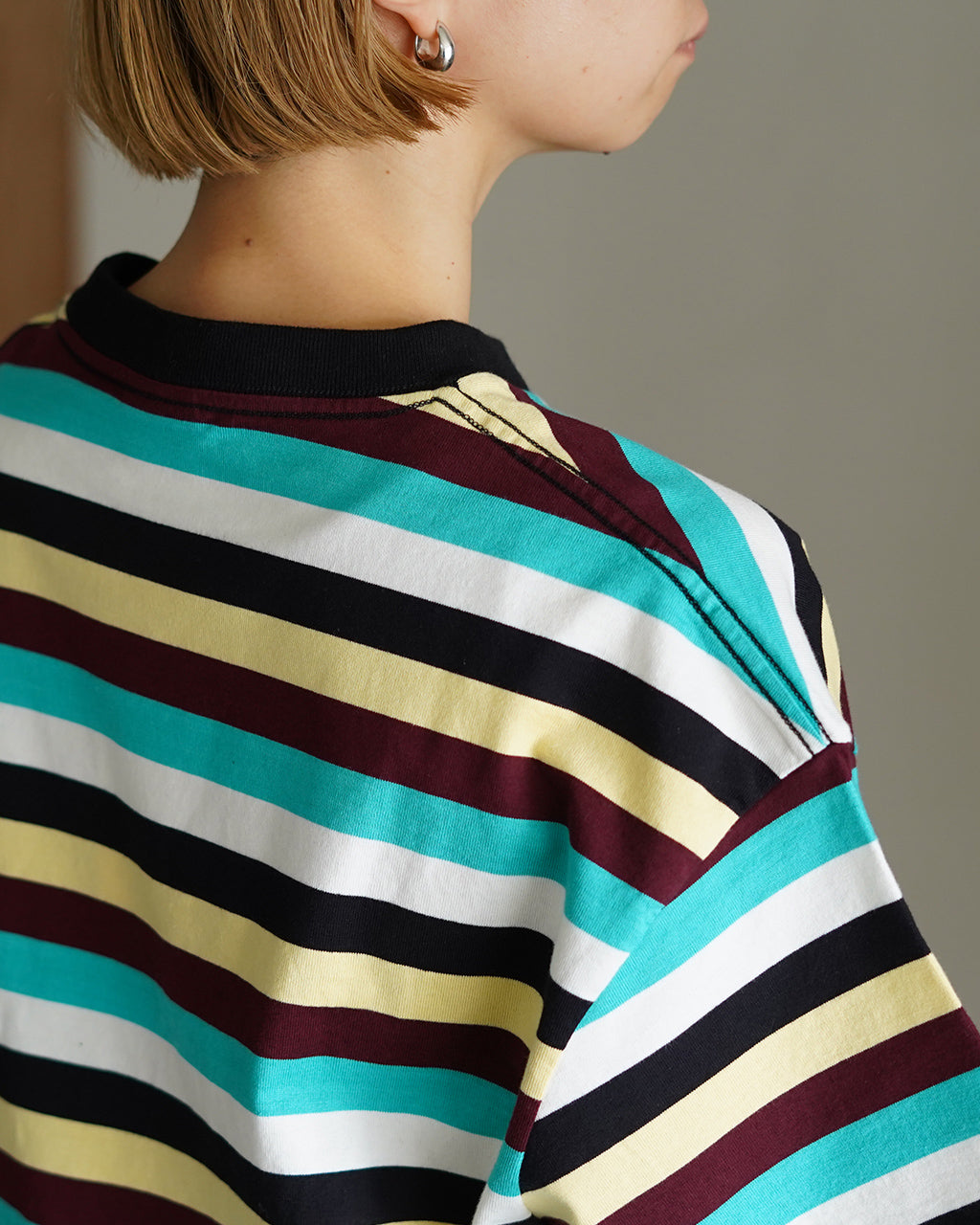 MULTI STRIPED JERSEY TEE 26SMSCU14