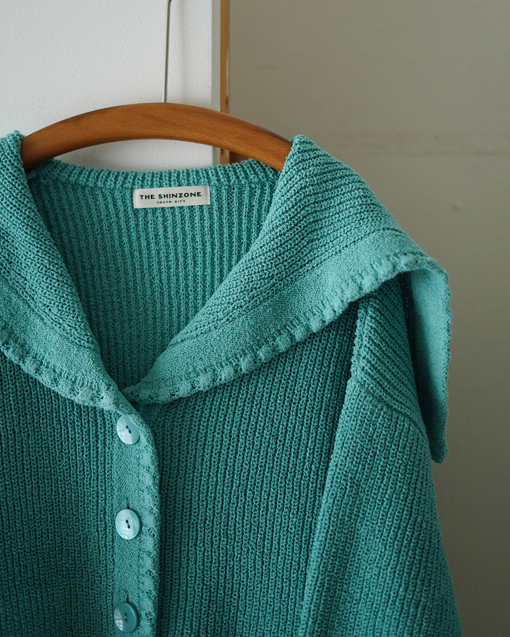 SAILOR COLLAR KNIT CARDIGAN 26SMSNI06