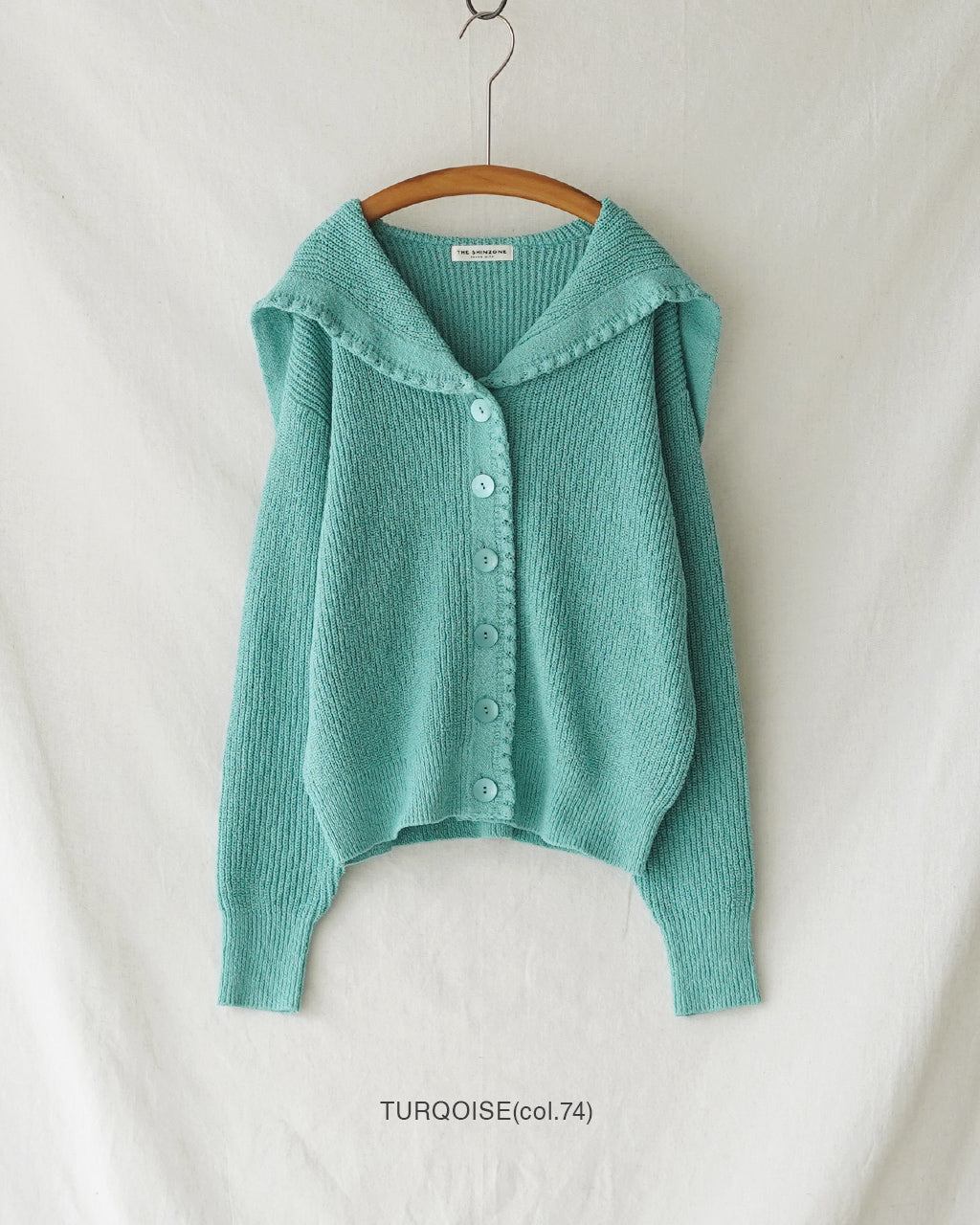 SAILOR COLLAR KNIT CARDIGAN 26SMSNI06