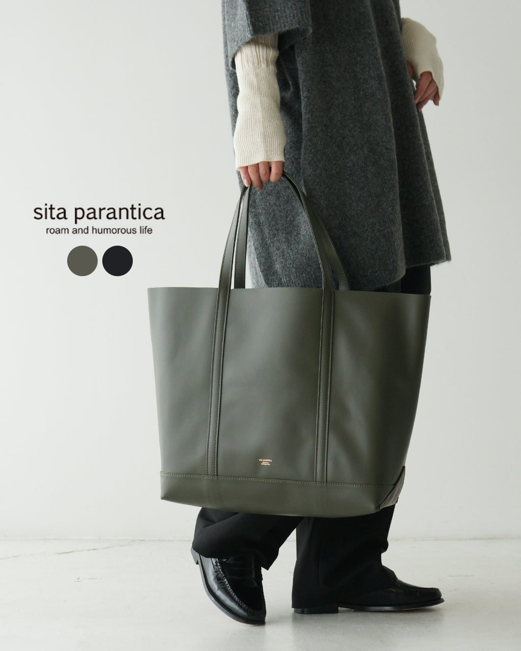 sita parantica シータパランティカトート ミニマルスペック レザー TOTE－Minimal spec. Leather M