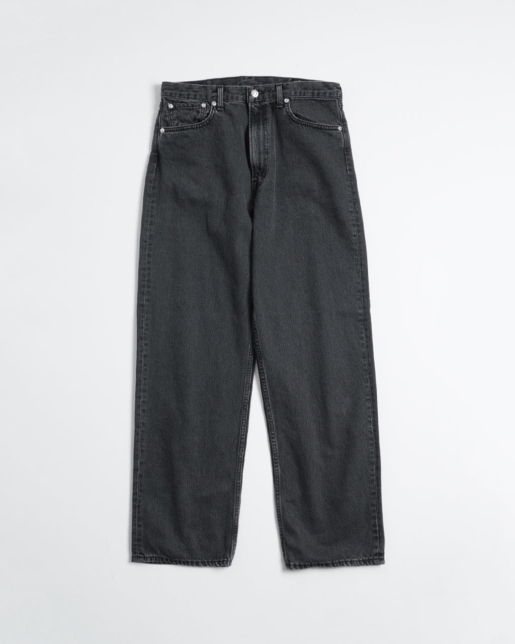 ブラックデニムパンツ 101 DAD'S FIT DENIM PANTS ダッズフィット 01-1010W-D61S