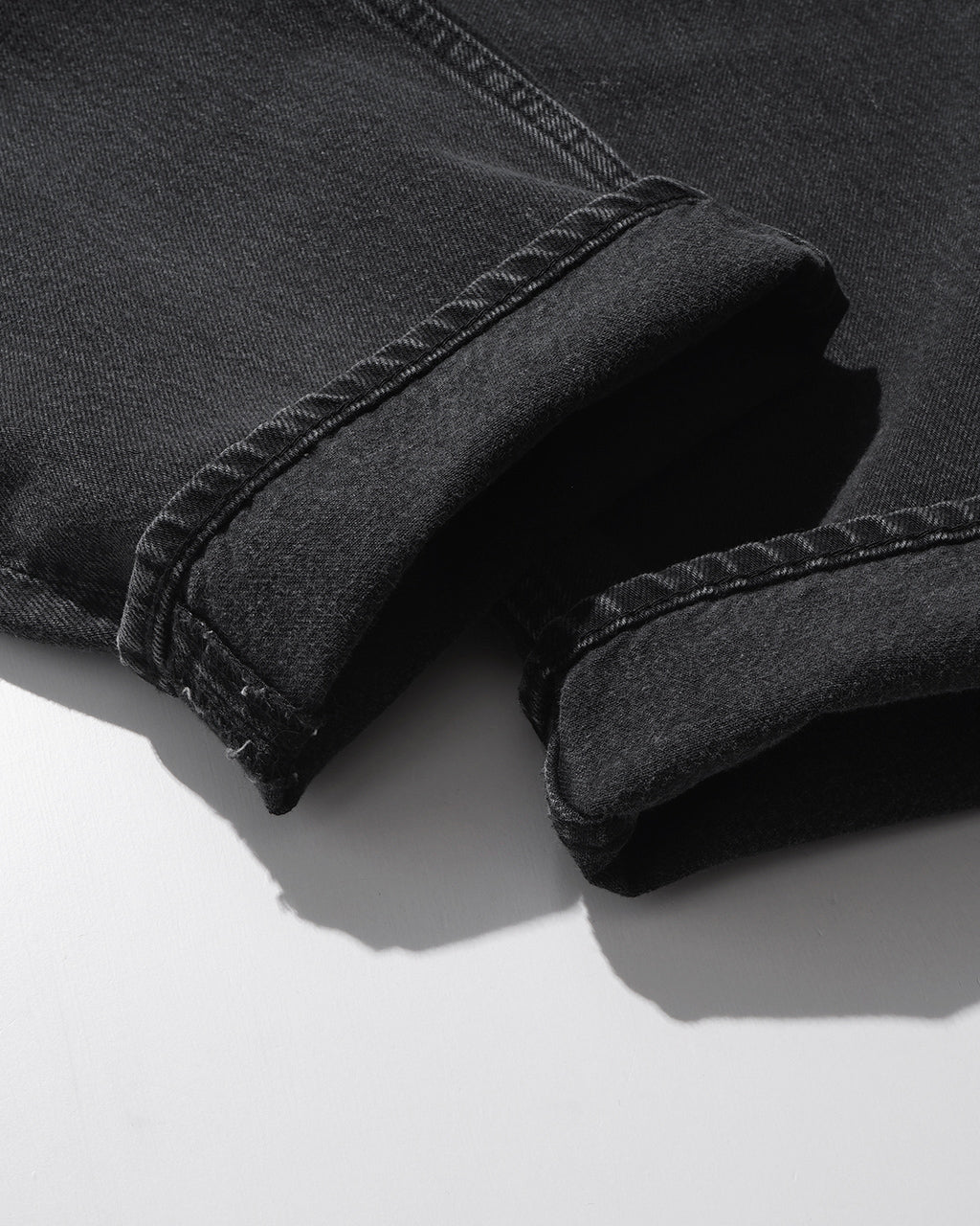 ブラックデニムパンツ 101 DAD'S FIT DENIM PANTS ダッズフィット 01-1010W-D61S