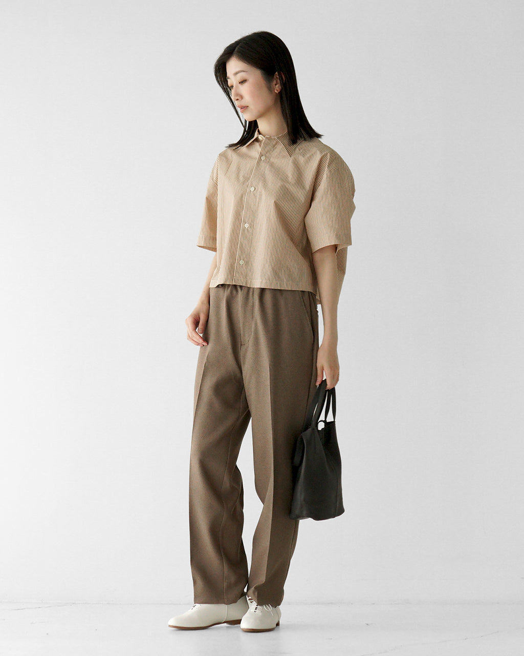 soglia ソリア スタプレ イージー スラックス パンツ STA-PREST EASY SLACKS PANTS 軽量 ストレッチ 洗濯可 センタープレス【送料無料】