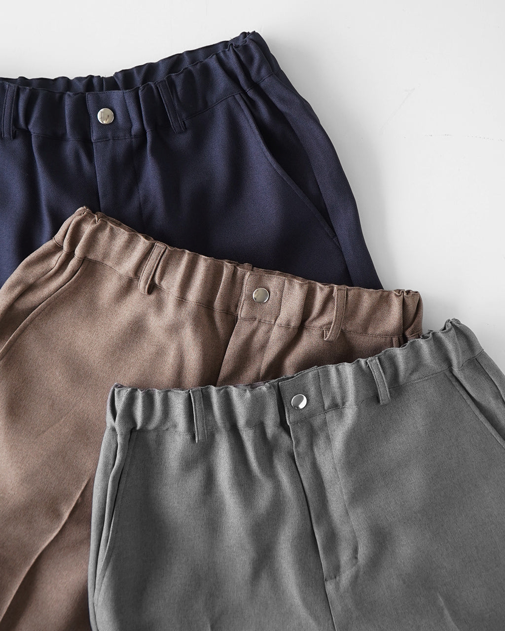 soglia ソリア スタプレ イージー スラックス パンツ STA-PREST EASY SLACKS PANTS 軽量 ストレッチ 洗濯可 センタープレス【送料無料】
