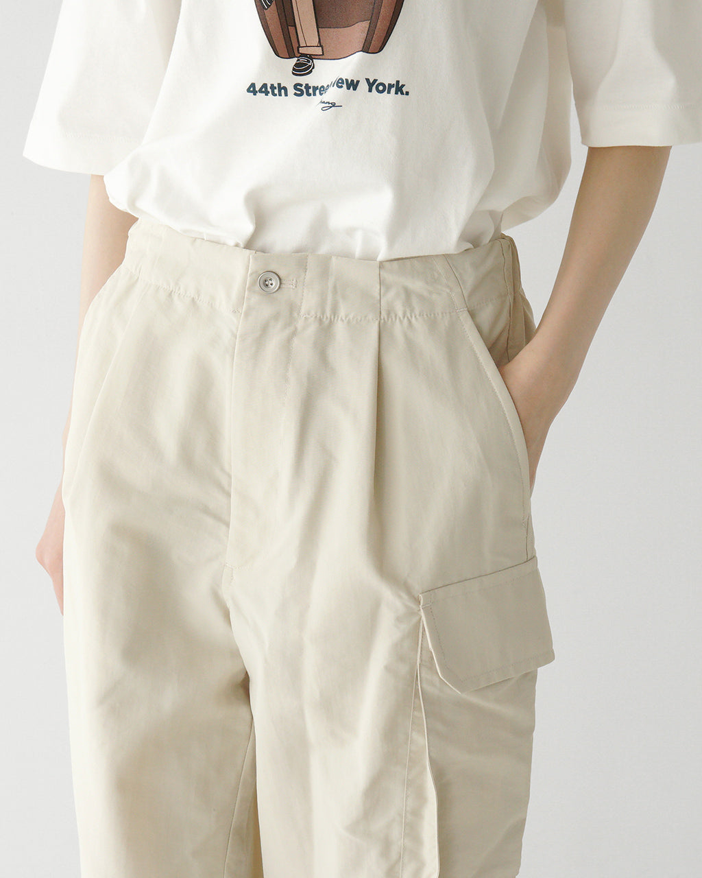 soglia ソリア サプレックス ワンサイド カーゴ パンツ SUPPLEX ONE SIDE CARGO PANTS イージーシルエット【送料無料】
