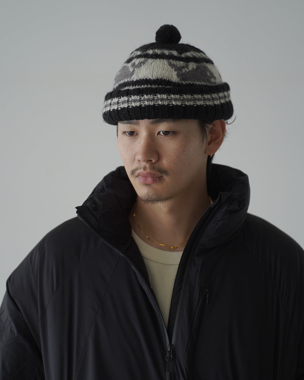 CANADIAN KNIT CAP "SNOWMAN" Z01011