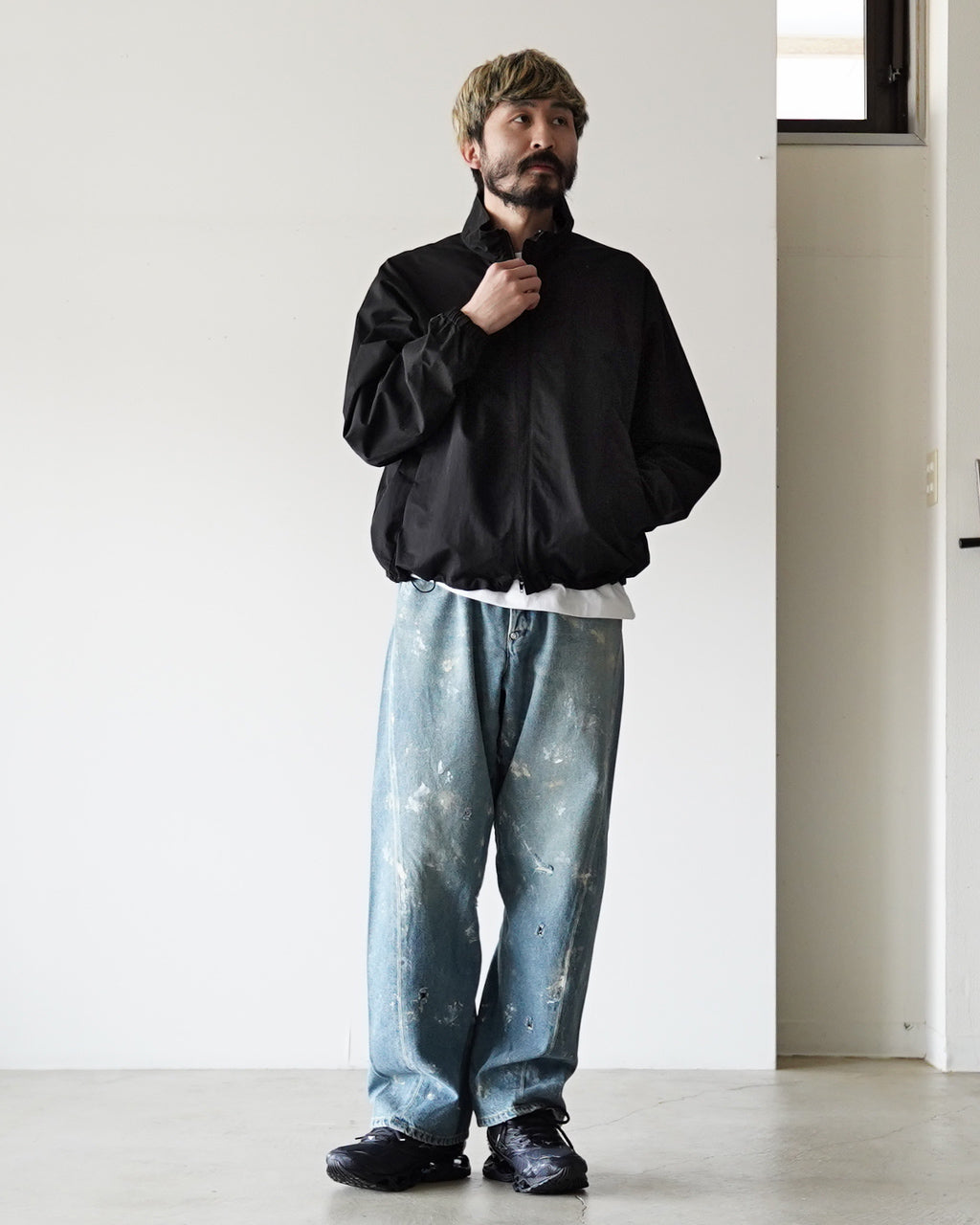 BACK CINCH JEANS(PAINT) COM-26S-DM02