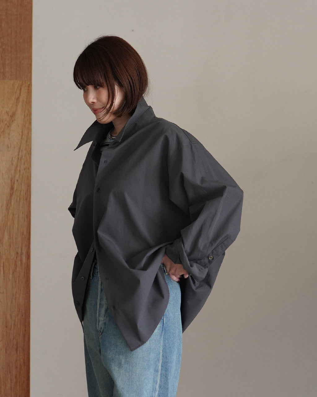OVER SIZE SHIRT COM-26S-SH01