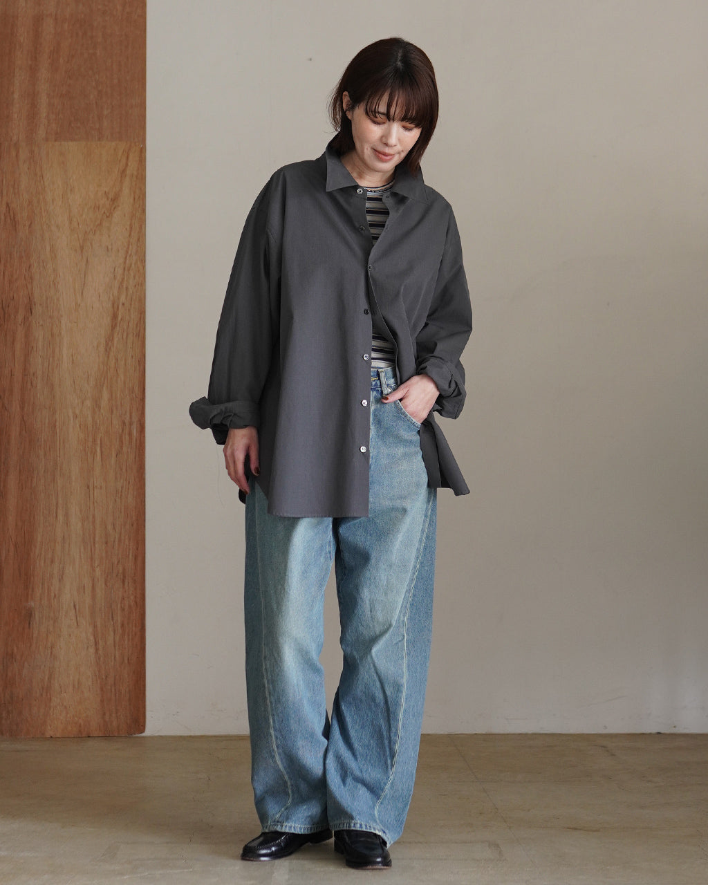 OVER SIZE SHIRT COM-26S-SH01