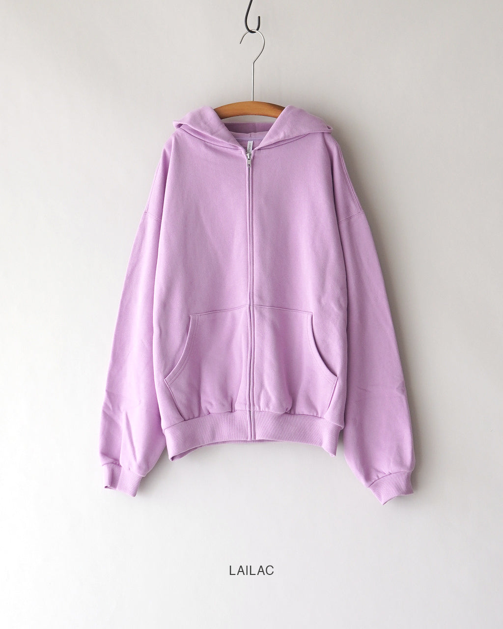 WHITE ZIP HOODIE COM-26S-CU04