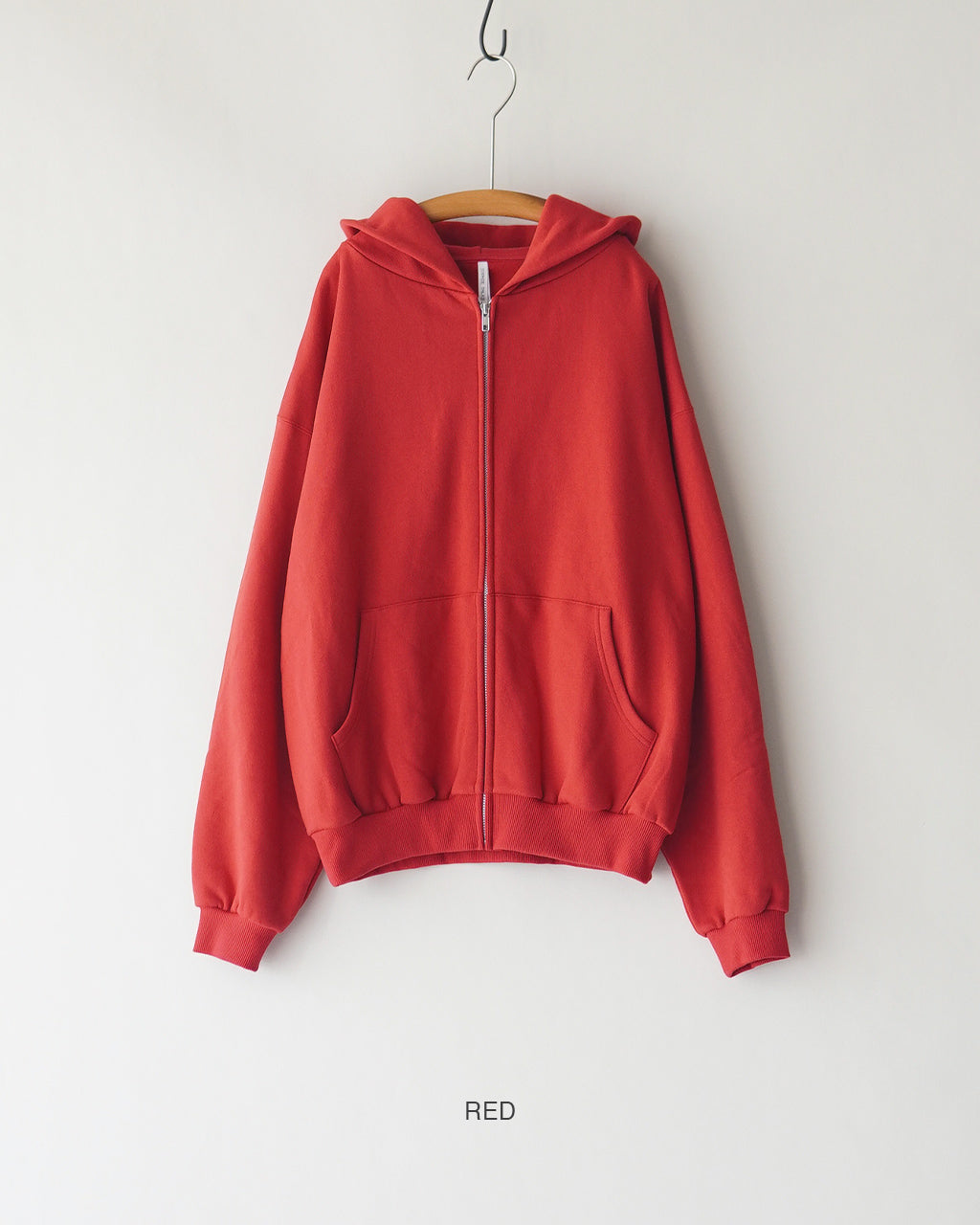 WHITE ZIP HOODIE COM-26S-CU04
