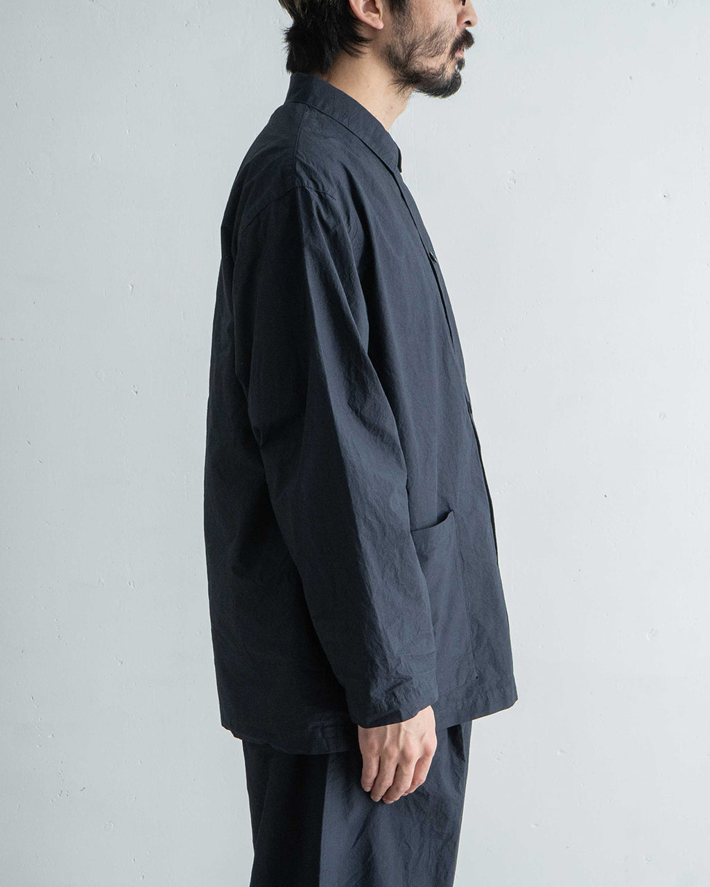 STILL BY HAND スティルバイハンド ブルゾン コットン タイプライター ジャケット カバーオール シャツジャケット BL01252【送料無料】