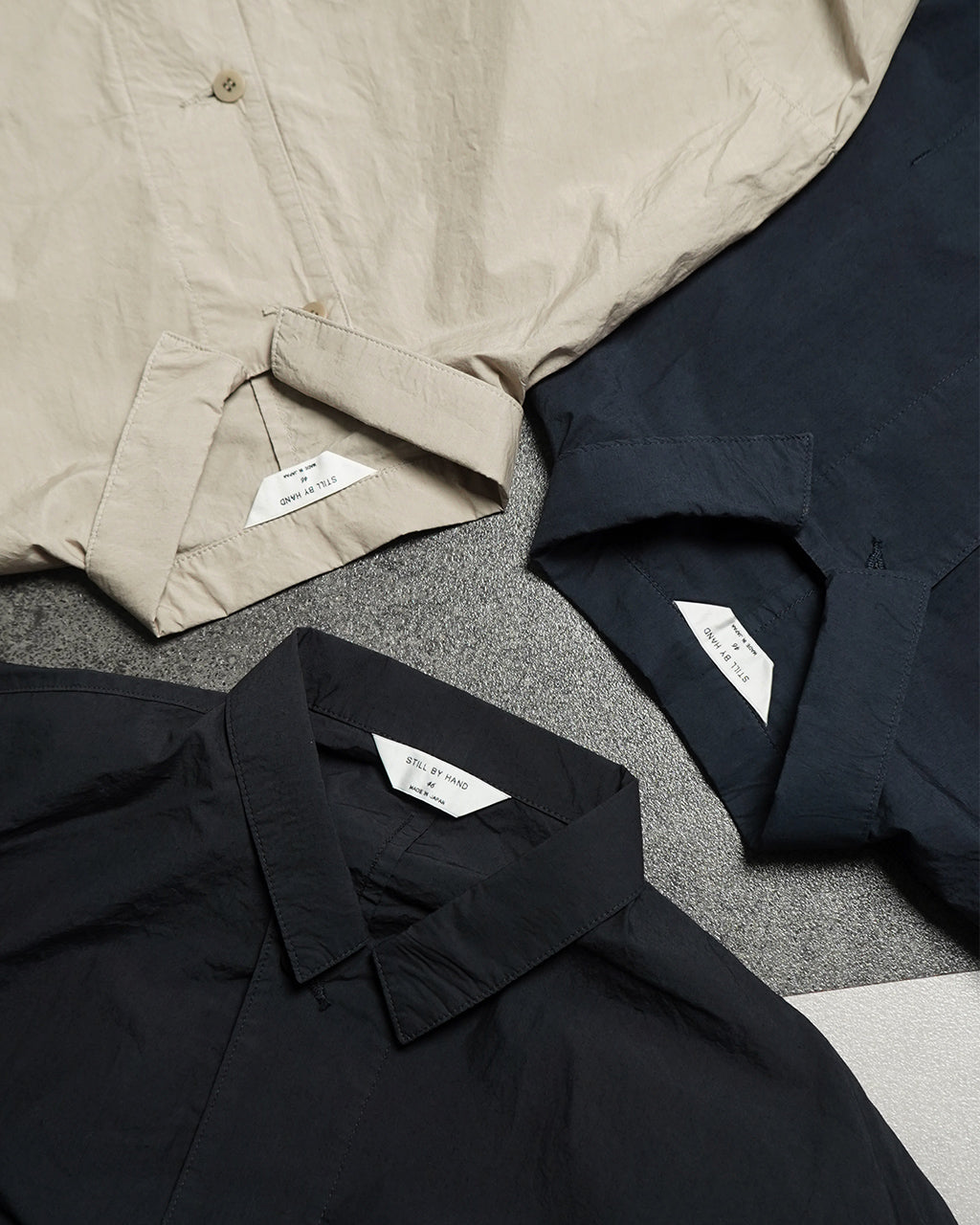 STILL BY HAND スティルバイハンド ブルゾン コットン タイプライター ジャケット カバーオール シャツジャケット BL01252【送料無料】