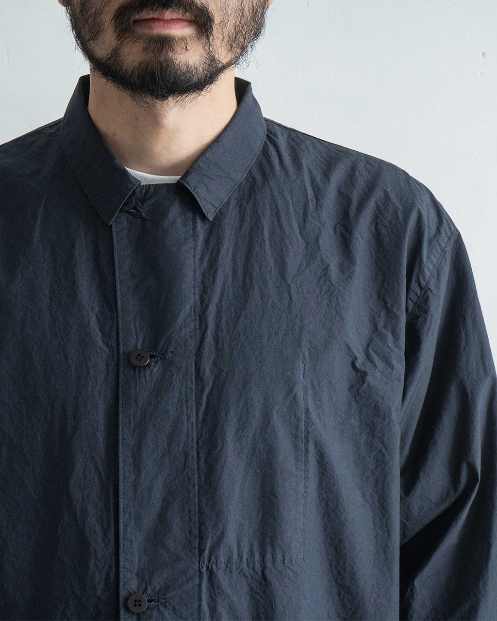 STILL BY HAND スティルバイハンド ブルゾン コットン タイプライター ジャケット カバーオール シャツジャケット BL01252【送料無料】