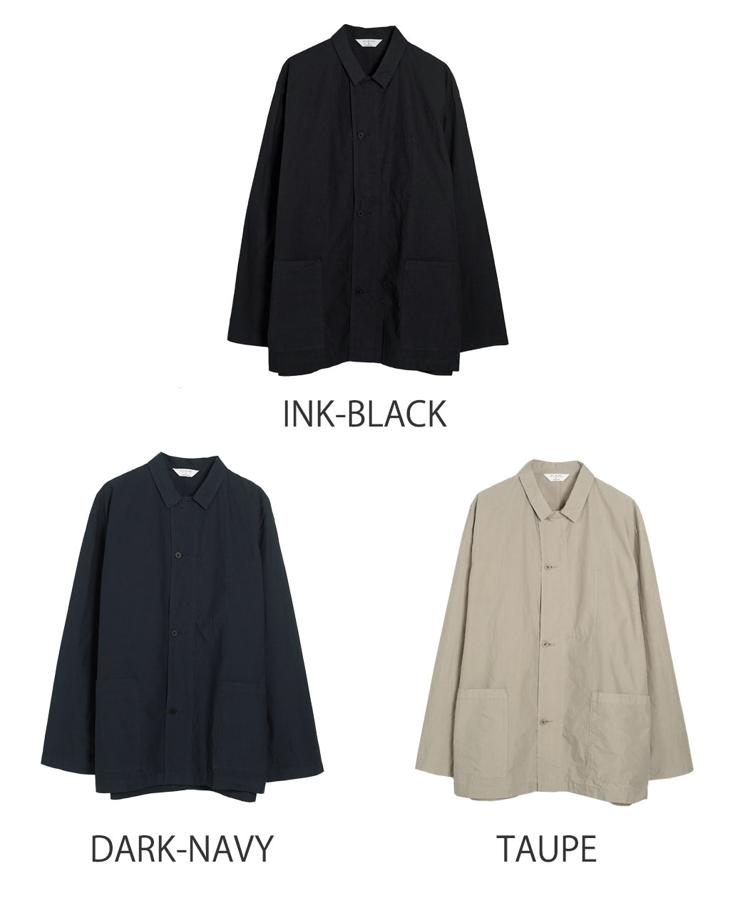 STILL BY HAND スティルバイハンド ブルゾン コットン タイプライター ジャケット カバーオール シャツジャケット BL01252【送料無料】