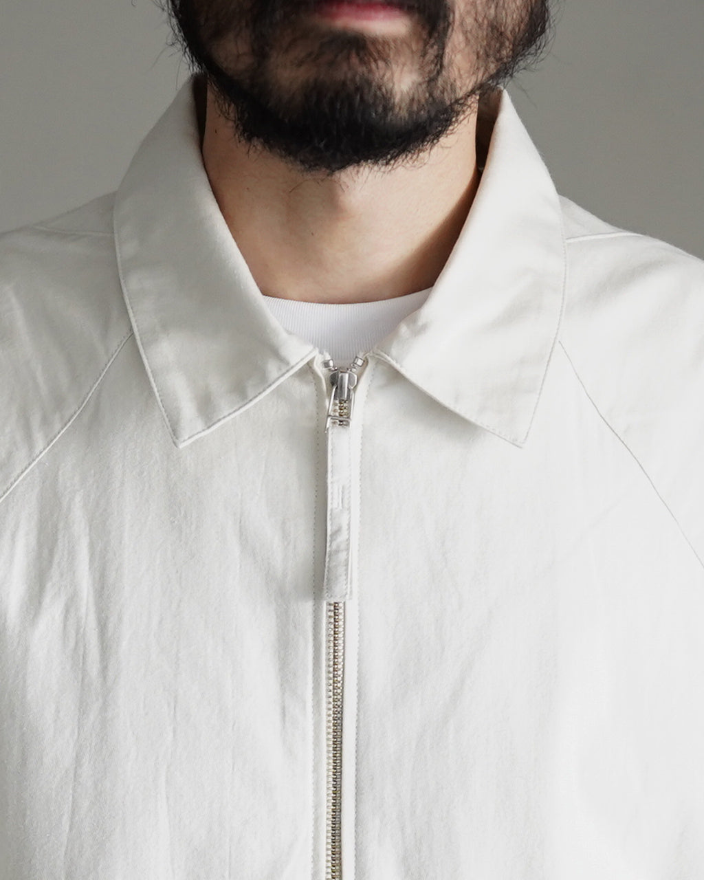 Zip up moleskin blouson BL01261