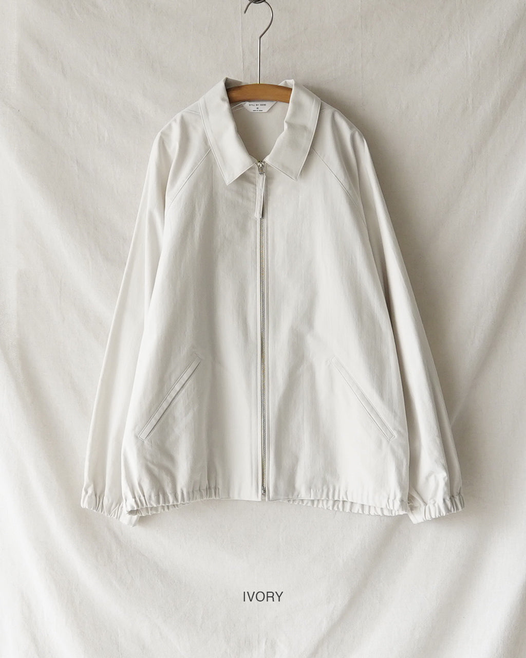 Zip up moleskin blouson BL01261