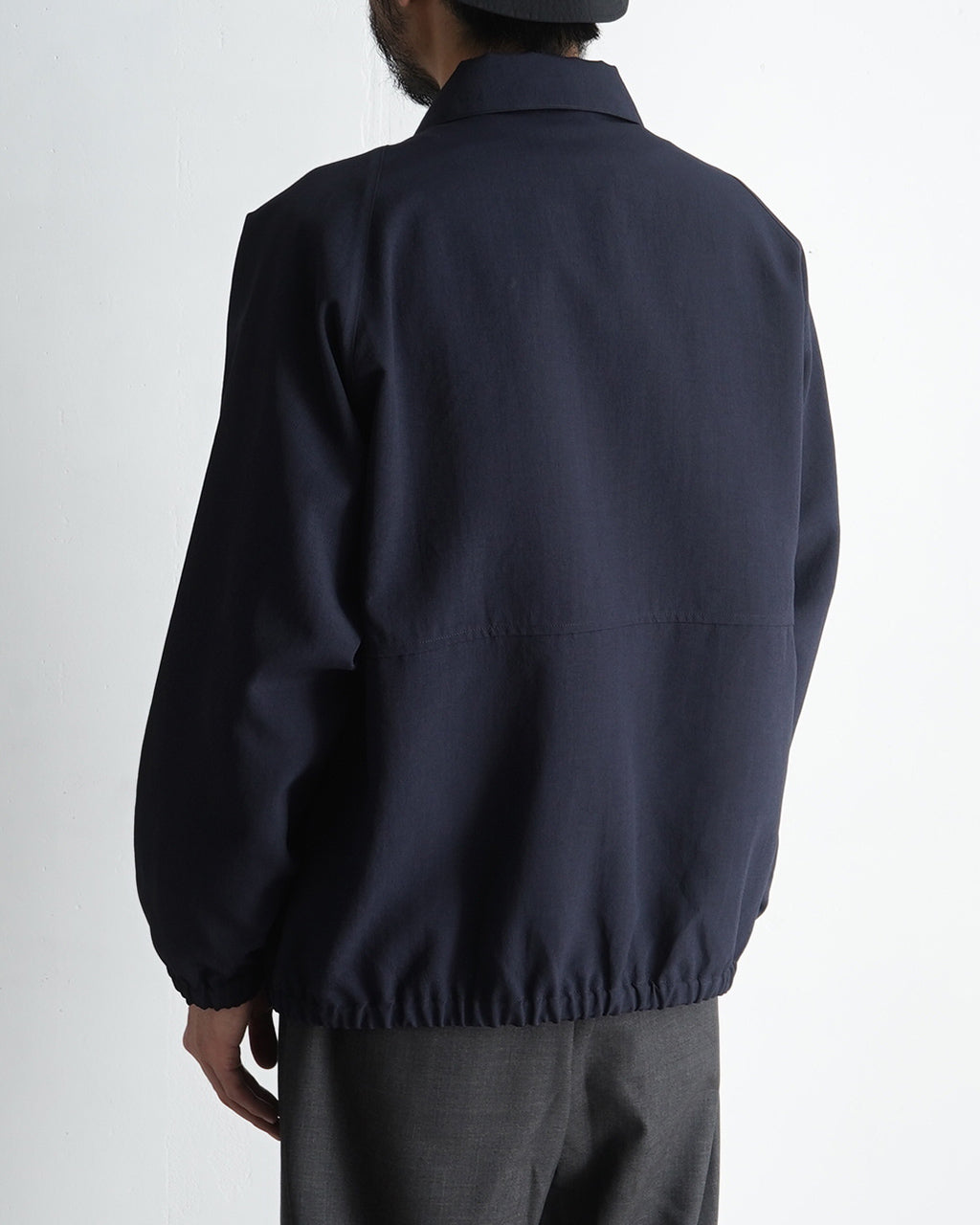 【SALE!30%OFF】ジップアップ ブルゾン Zip up polyester blouson ライトアウター ジャケット BL02251