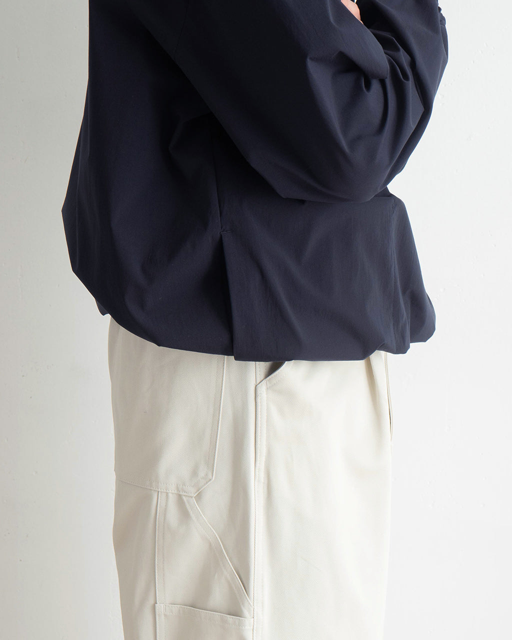 【SALE!30%OFF】ハーフジップ ブルゾン ハイネックアノラック プルオーバー ジャケット BL03244