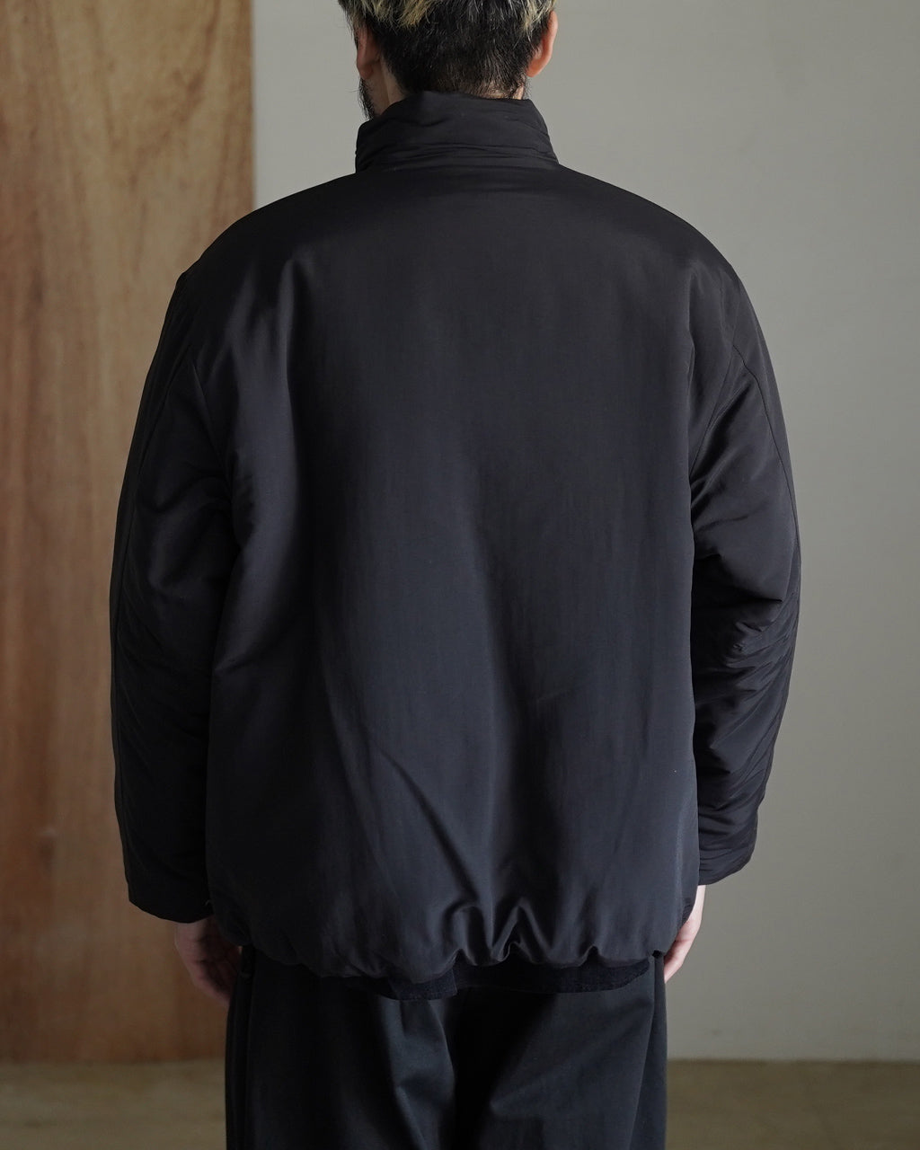 Round puffy blouson BL03253