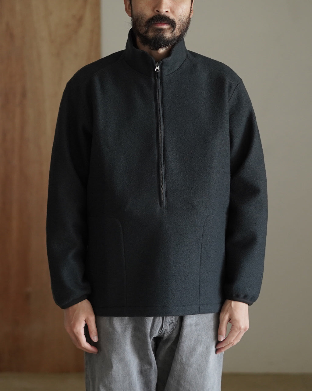 Stand collar anorak BL03254