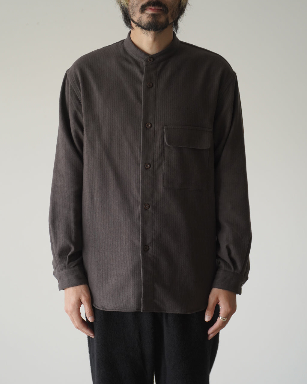 Band Collar Shirts SH01264