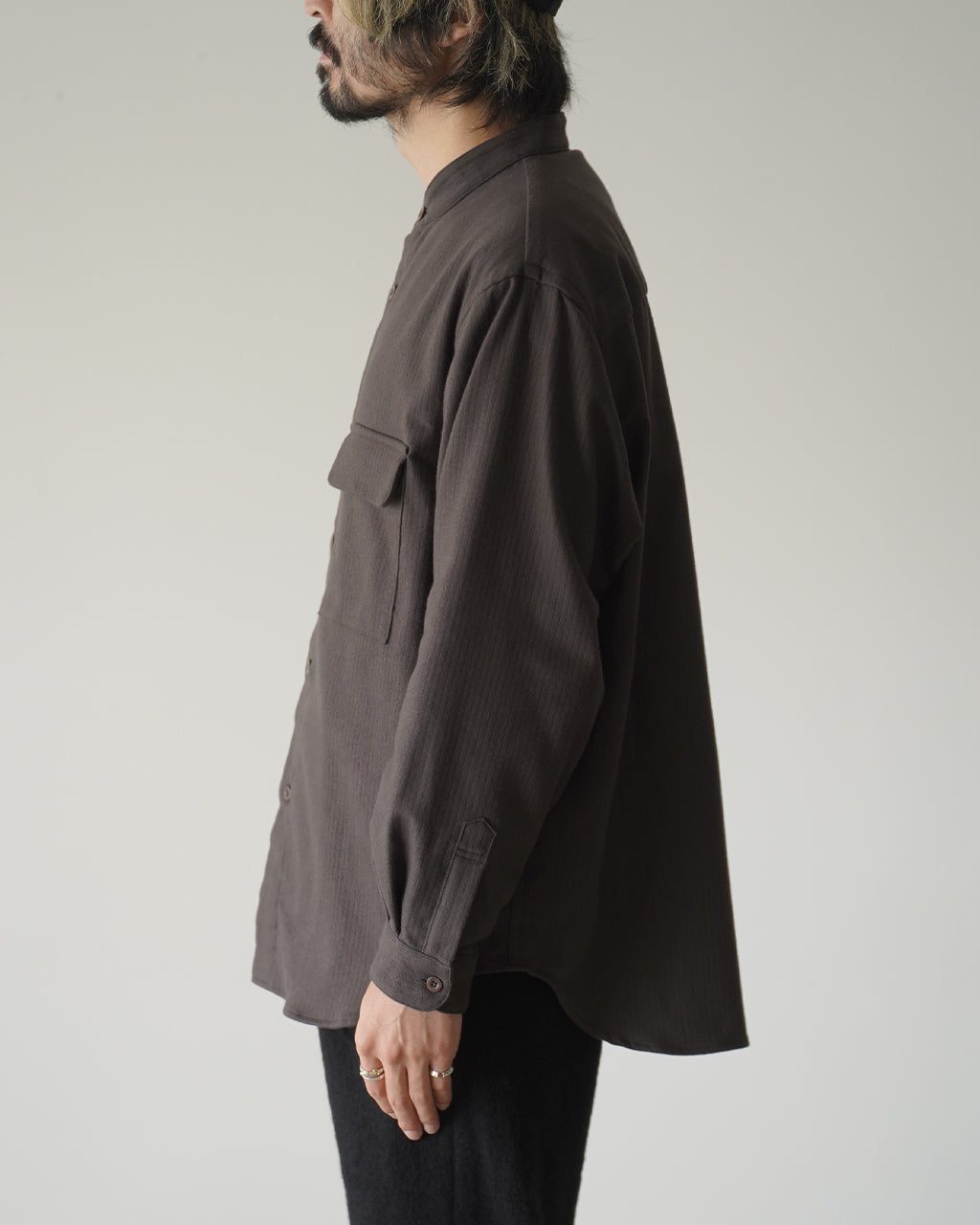 Band Collar Shirts SH01264
