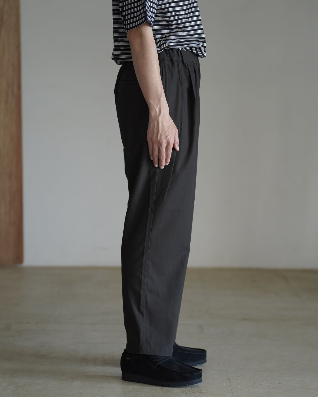 Cotton twill easy pants PT06263
