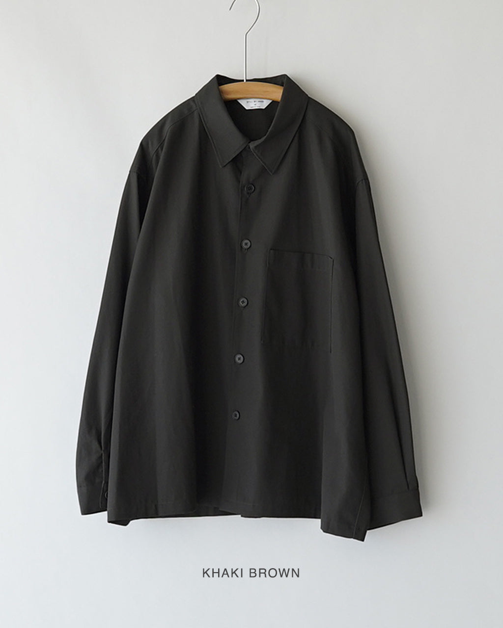 Cotton twill shirt jacket SH04263