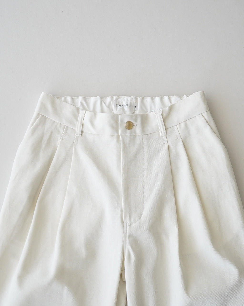 Deep tuck pressed pants PT05263