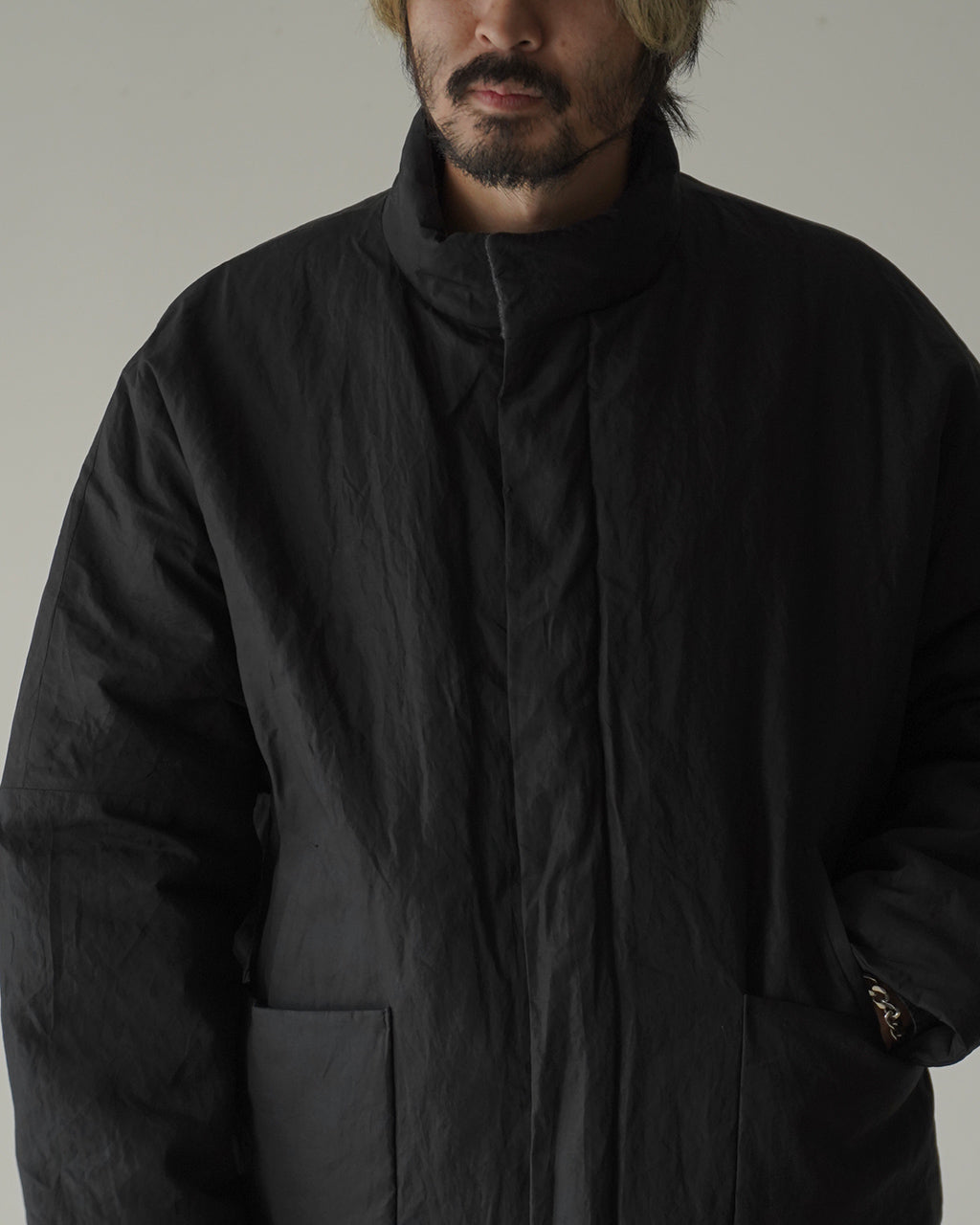 Dolman sleeve padded blouson BL01263