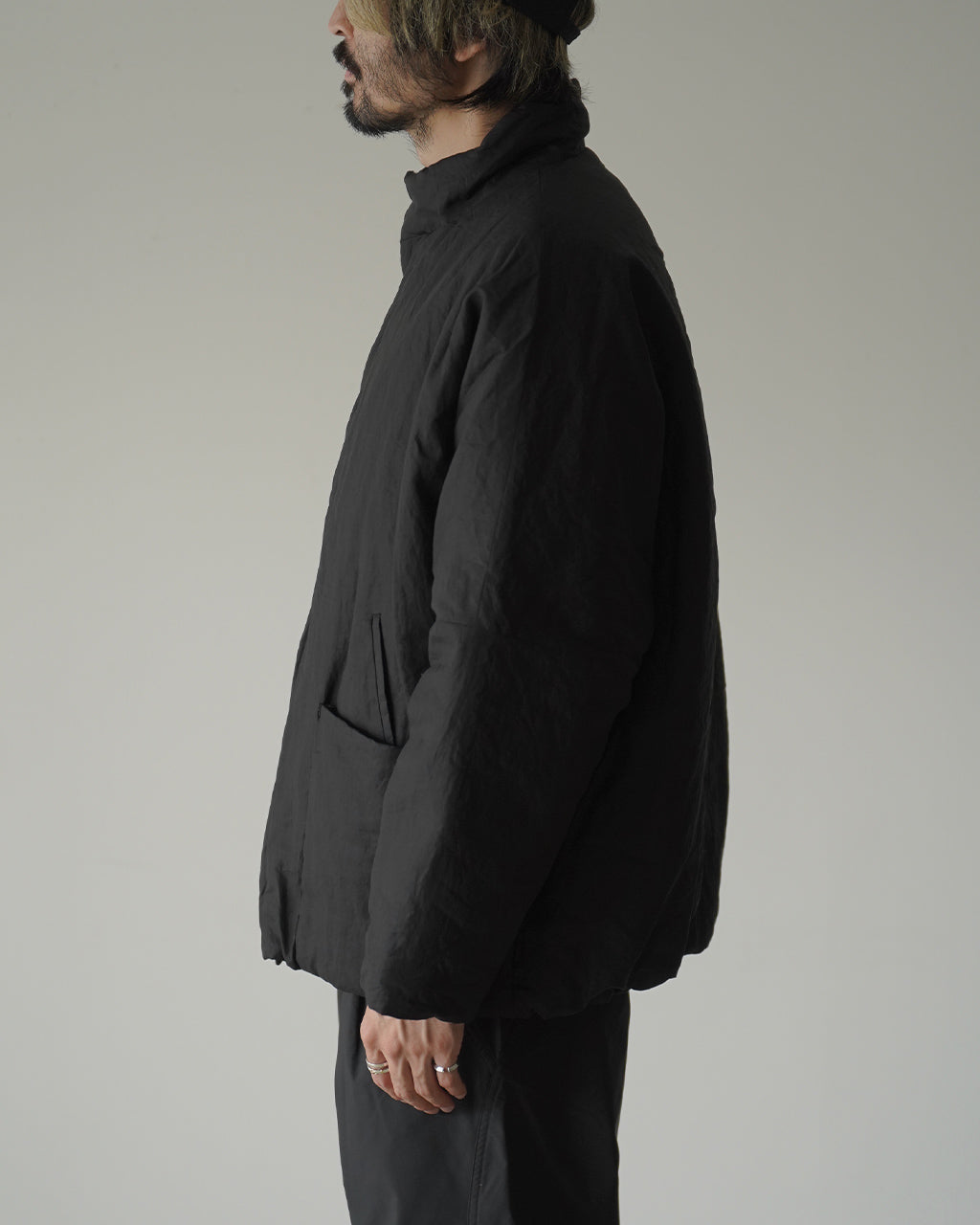 Dolman sleeve padded blouson BL01263