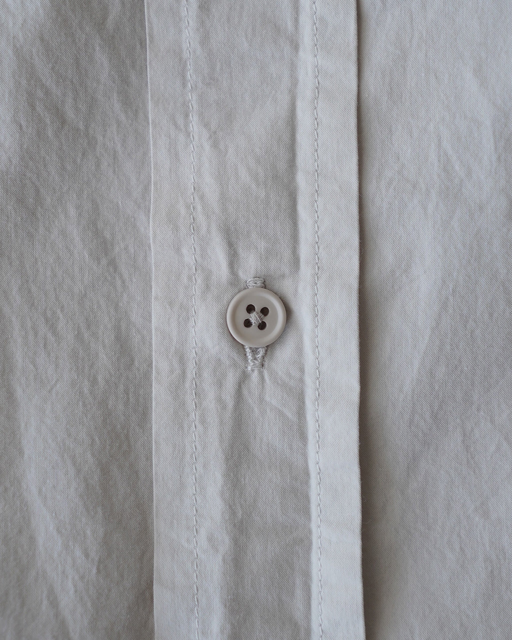 Garment-dye band collar shirt SH03263