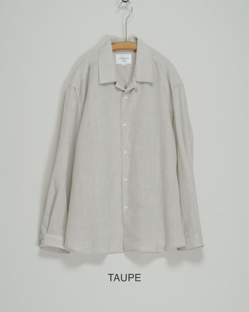 Linen wool open collar shirts SH03264